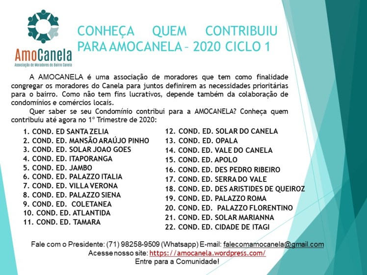 CONTRIBUIÇÕES 2020.1