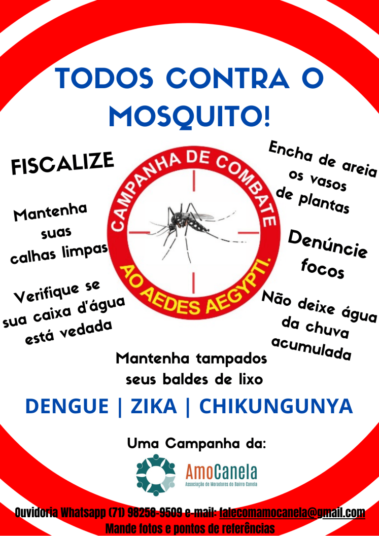 Campanha de combate ao mosquito Aedes aegypti(1)