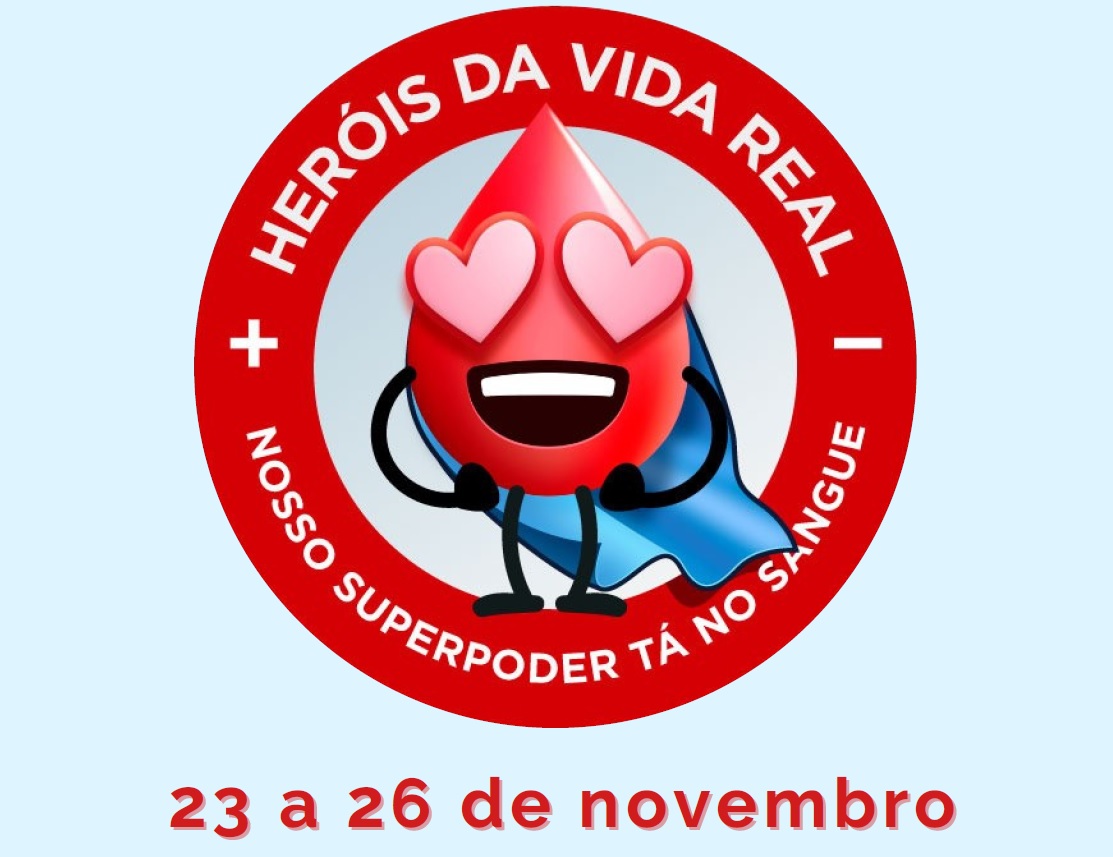 Doação de sangue em unidade da Hemoba
