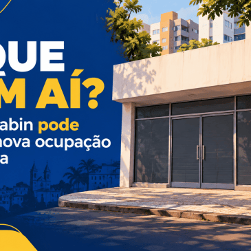 Arte editorial sobre possível nova ocupação do antigo Sabin no Canela